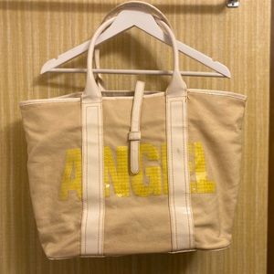 A VICTORIA SECRET ANGEL TOTE